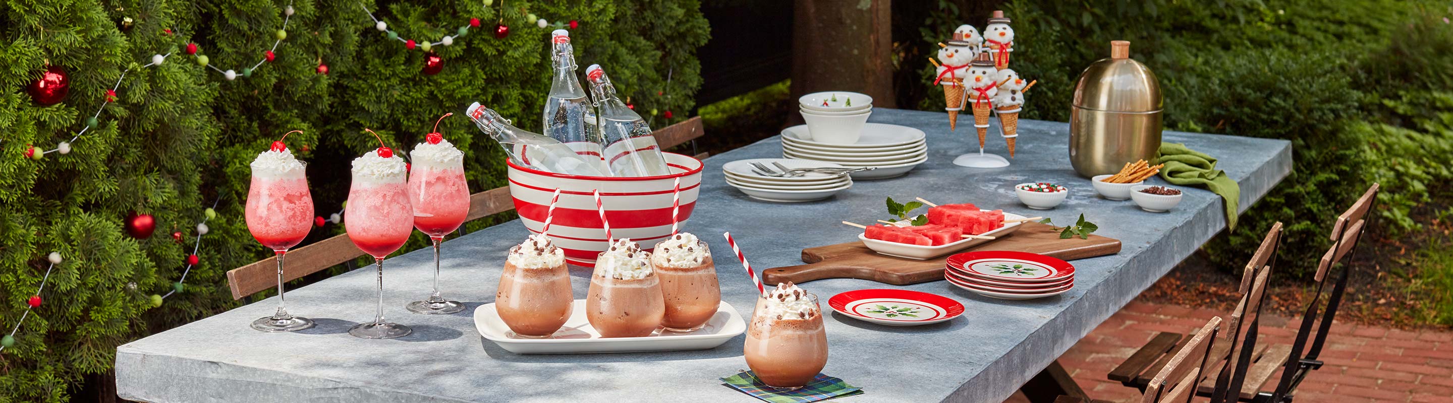 Create Snowman Cones