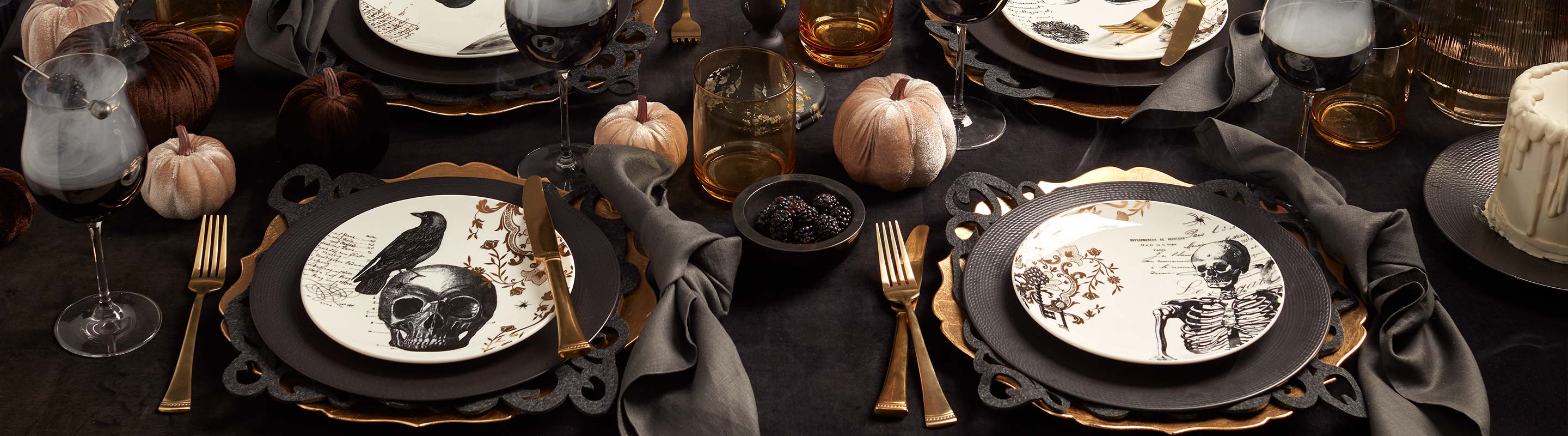 Lenox Halloween Accent Plates