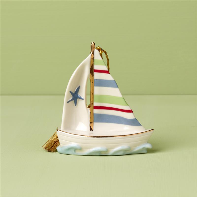 Personalized Sailboat Ornament