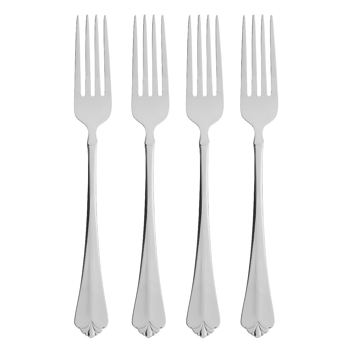 Juilliard Fine Flatware Dinner Forks, Set Of 4