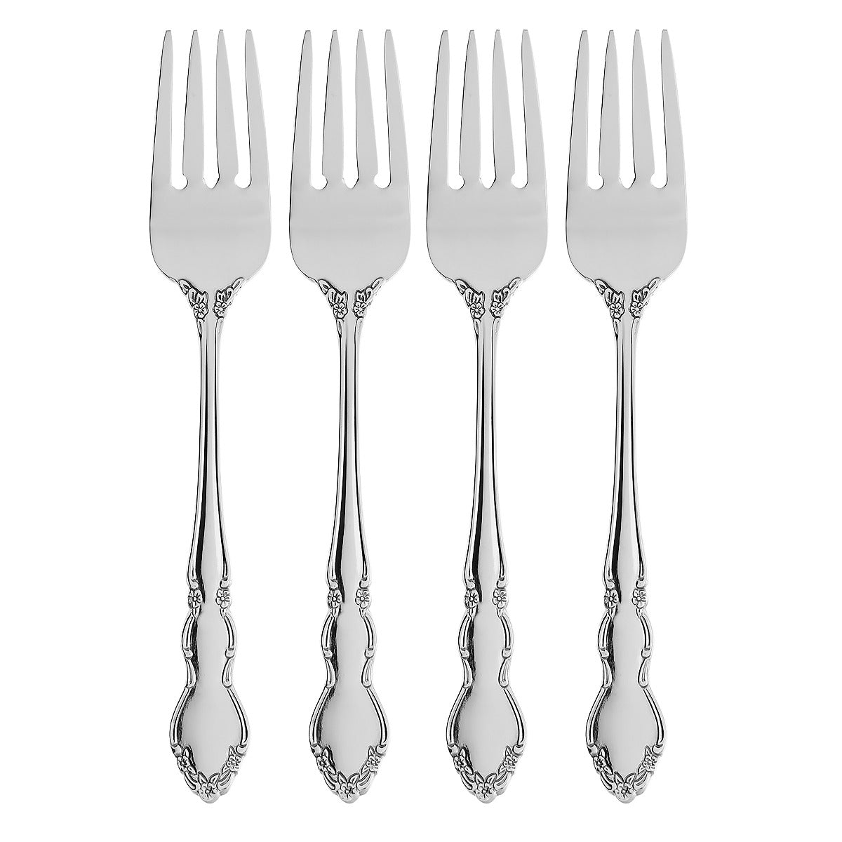 Dover Fine Flatware Salad Forks, Set Of 4