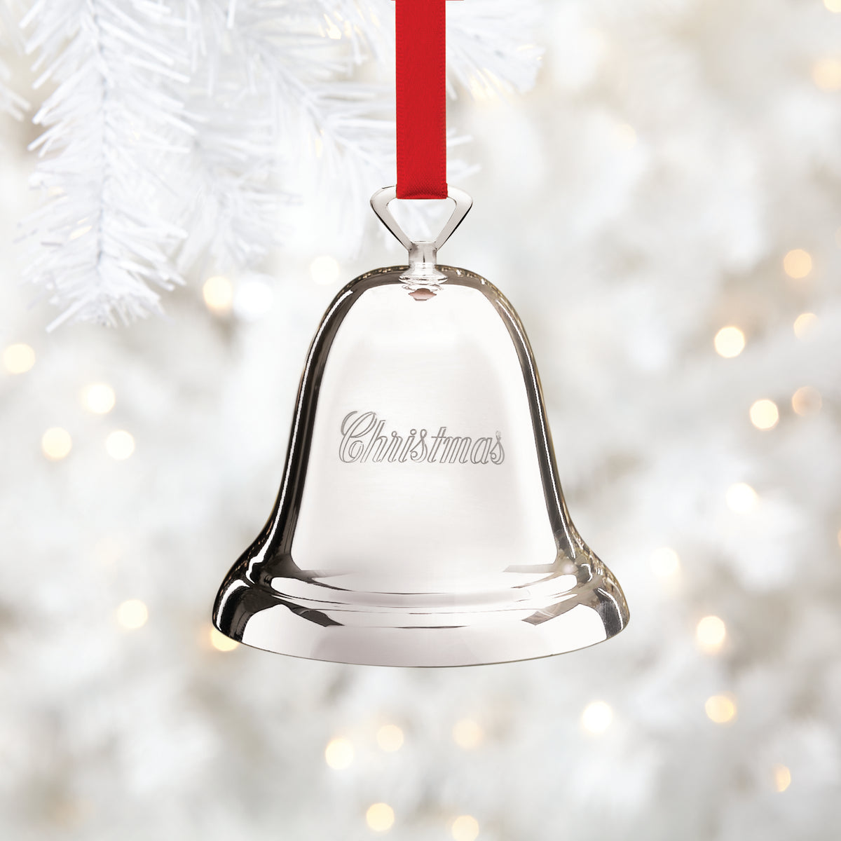 Ringing In The Season Silverplate Bell Ornament – Lenox Corporation