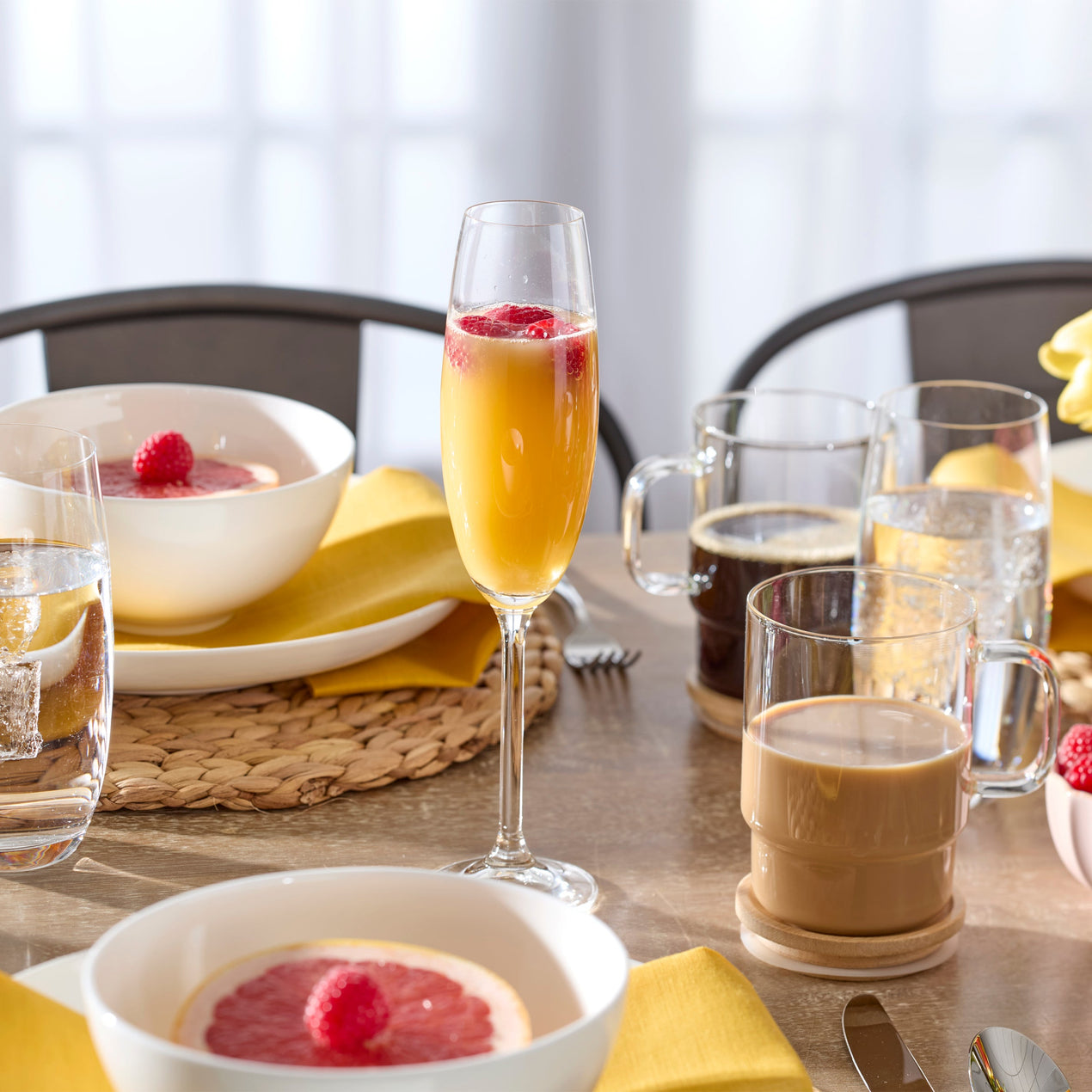 Tuscany Classics 4-Piece Toasting Flute Set