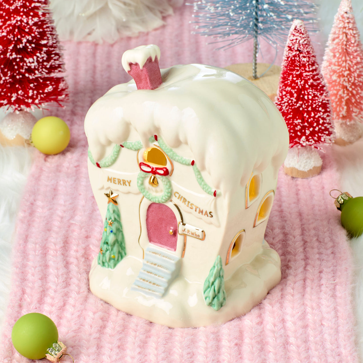 Who-ville The House of J.P. Who Lit Figurine