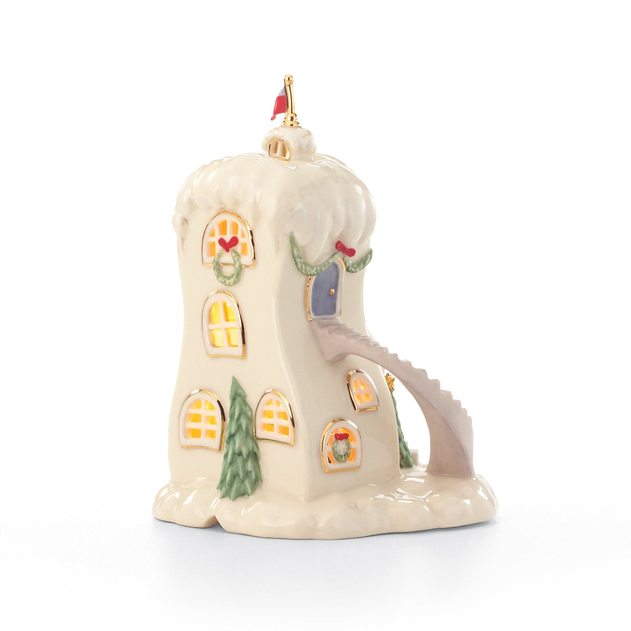 Who-ville Post Office Lit Figurine