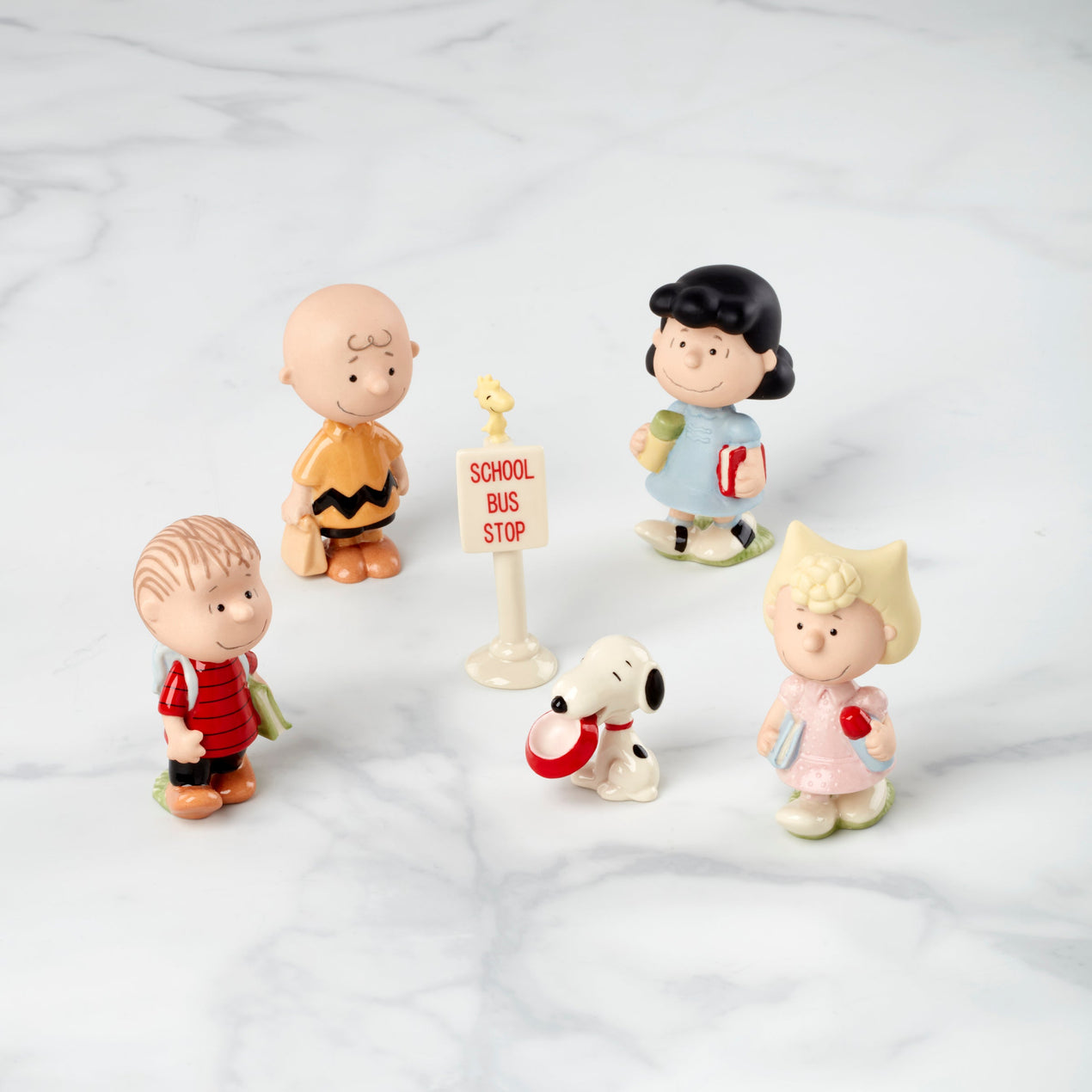 Peanuts® 6-Piece Back to School Figurine Set