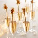 Tuscany Classics Champagne Glass Flute Set, Buy 4 Get 6
