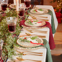 Holiday Plaid Dinner Plates, Set of 4