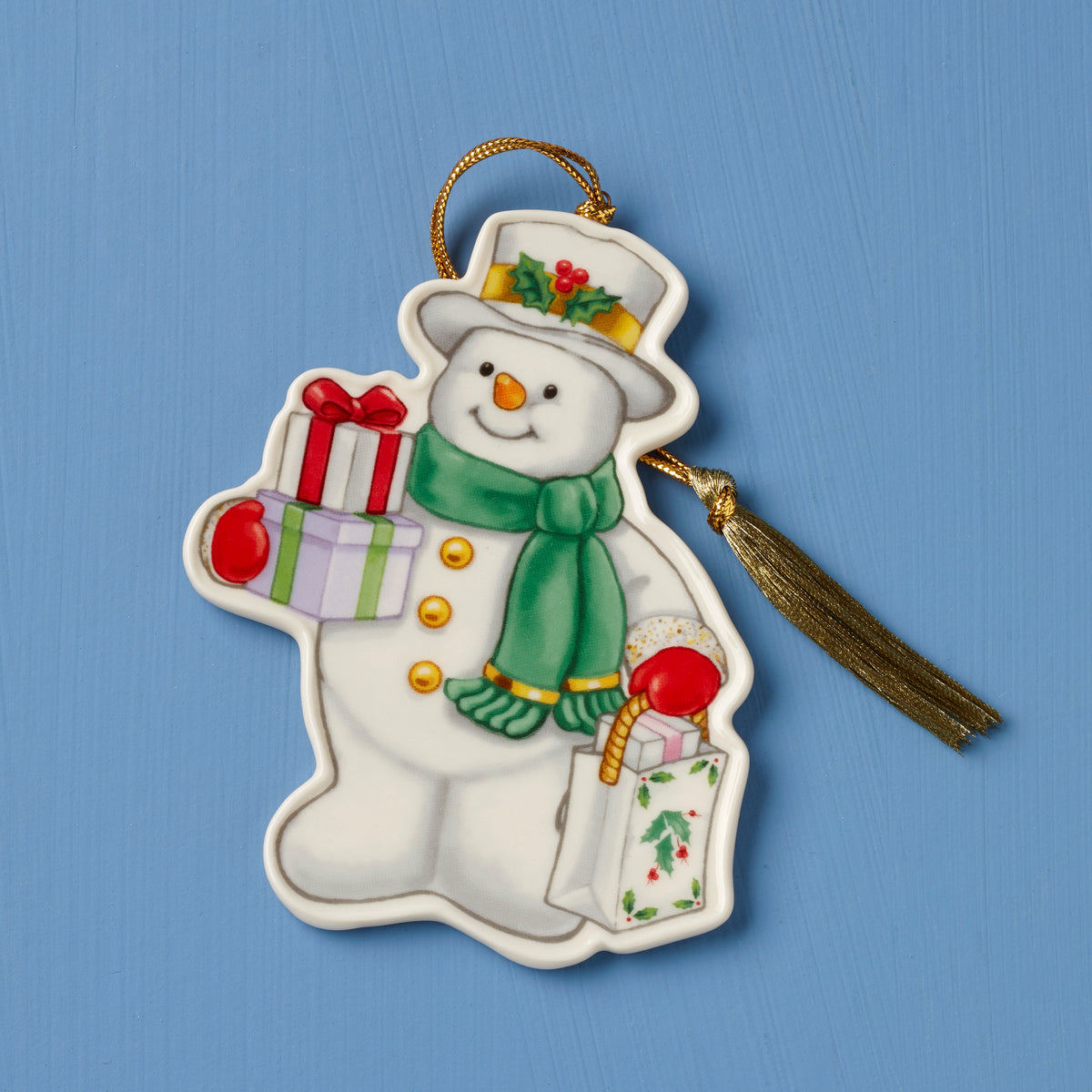 ティファニー　Snowman Ornament Snowman Ornament in Bone China | Tiffany & Co. US