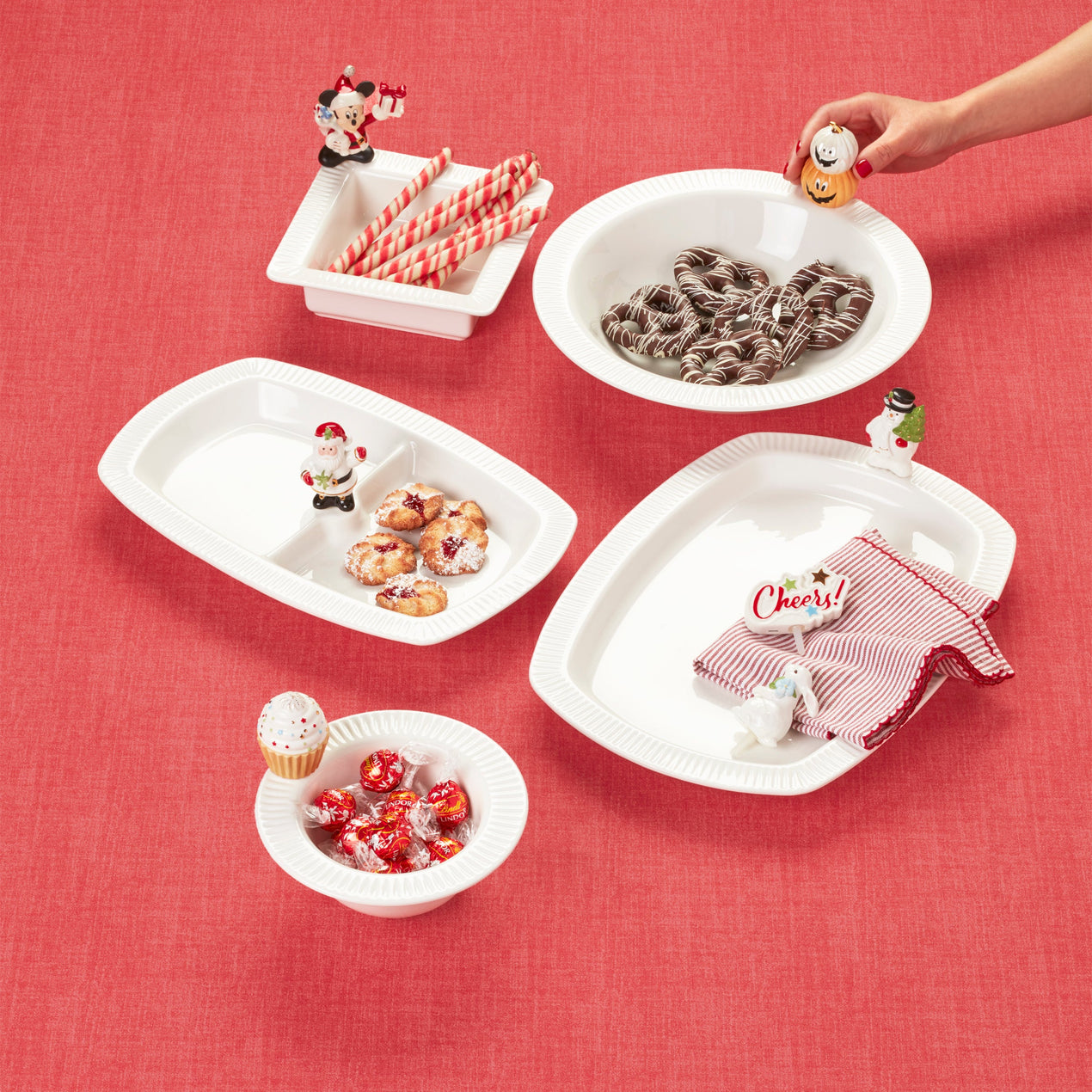 Profile Poppers Serving Bowl with Balloon Popper