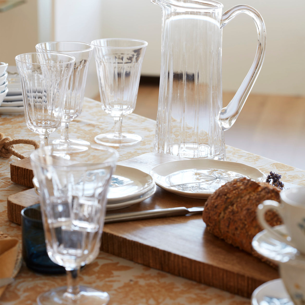 French Perle Tall Stem Glasses - Set Of 4