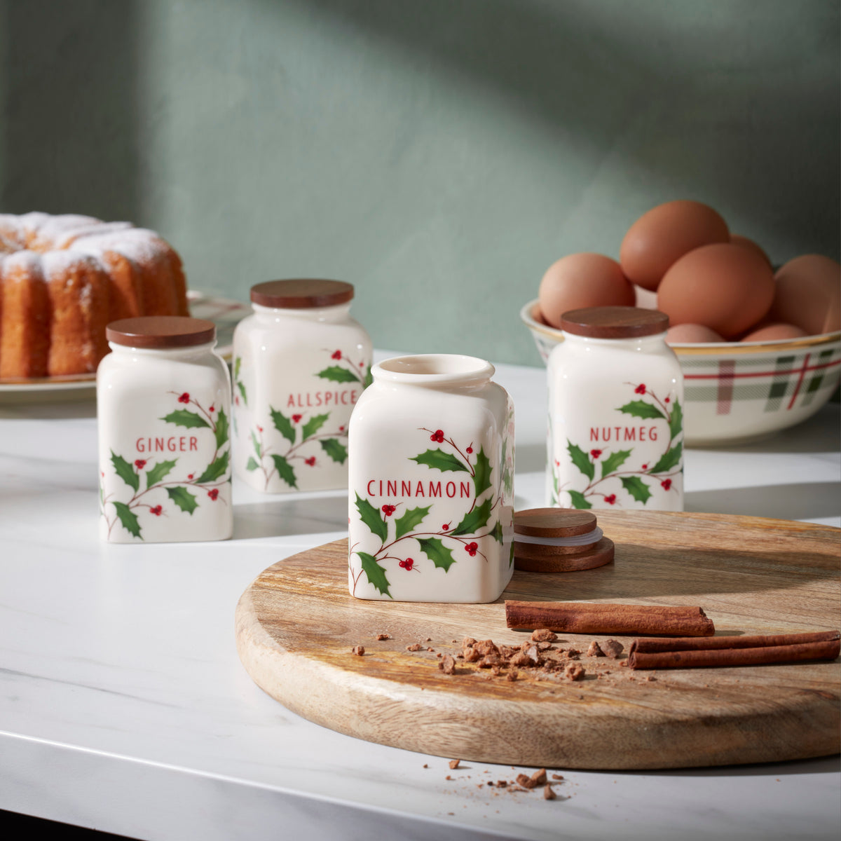 Holiday Baking Spice Jars - Set Of 4 – Lenox Corporation