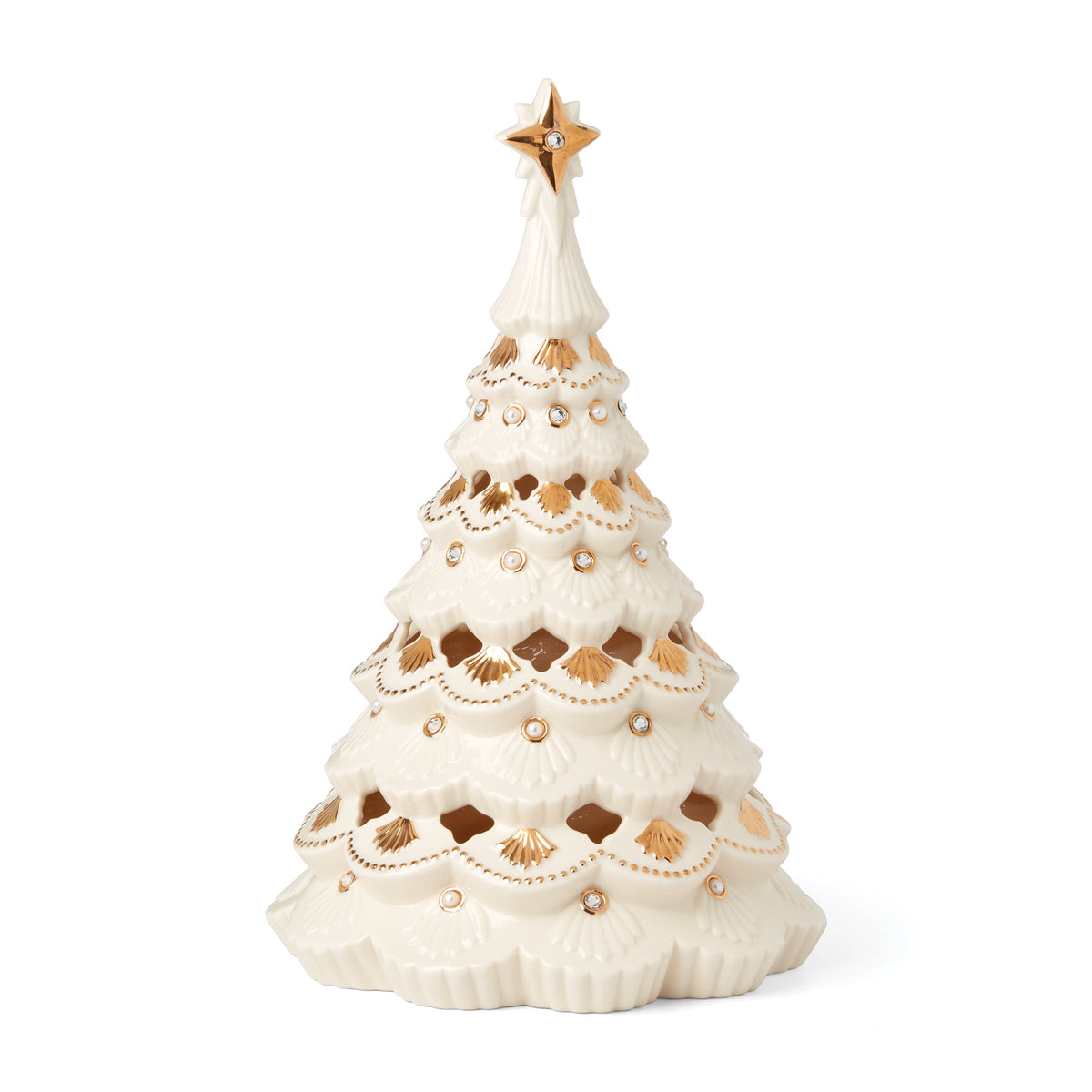 Florentine & Pearl Lit Tree Figurine – Lenox Corporation