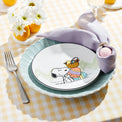 Peanuts Easter Snoopy 4-Piece Accent Plates Set
