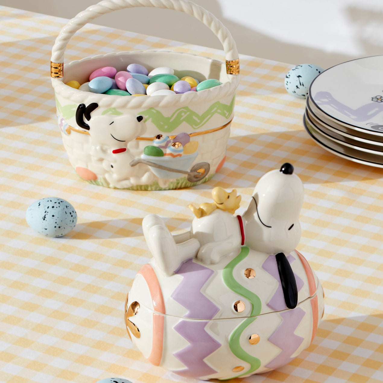 Peanuts Easter Snoopy & Woodstock Basket