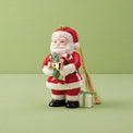 2024 Santa With Pickle & Candy Cane Ornament