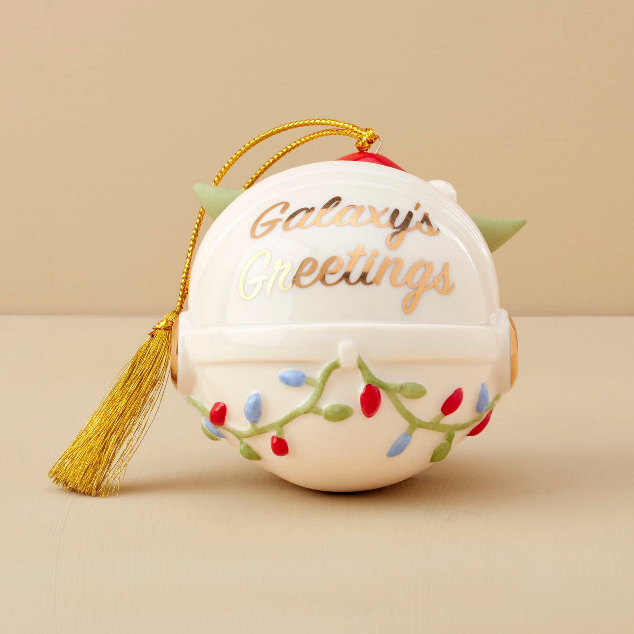 Grogu's Holiday Hover Pram Ornament