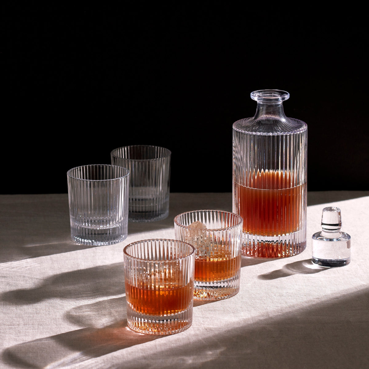 6-piece Whiskey Glass Set, Made Of Glass, 260ml, "Mixology" - Krosno