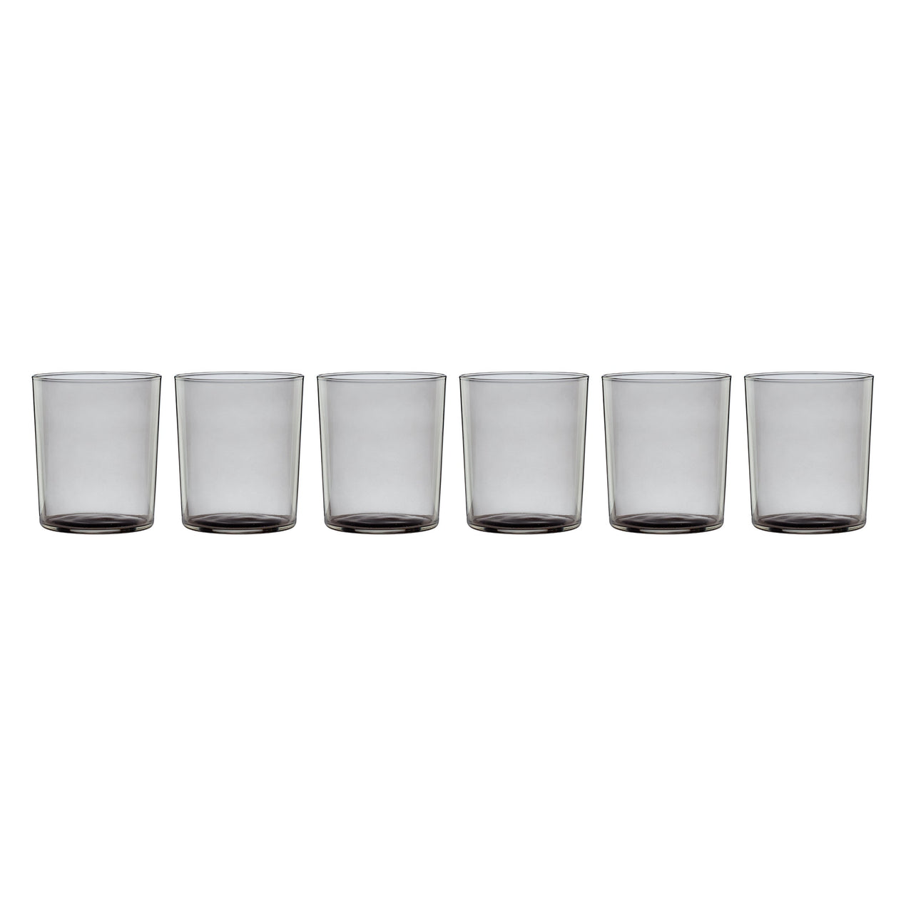 Stackables Smoke Tall Glasses, Set of 6