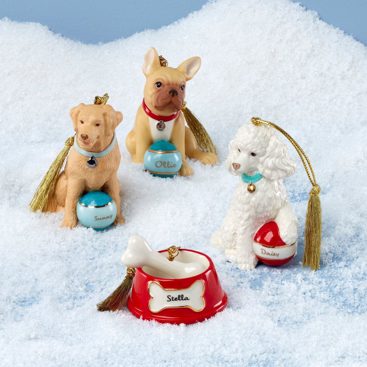 Personalized Poodle Ornament