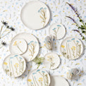 Wildflowers Tidbit Plates, Set of 4