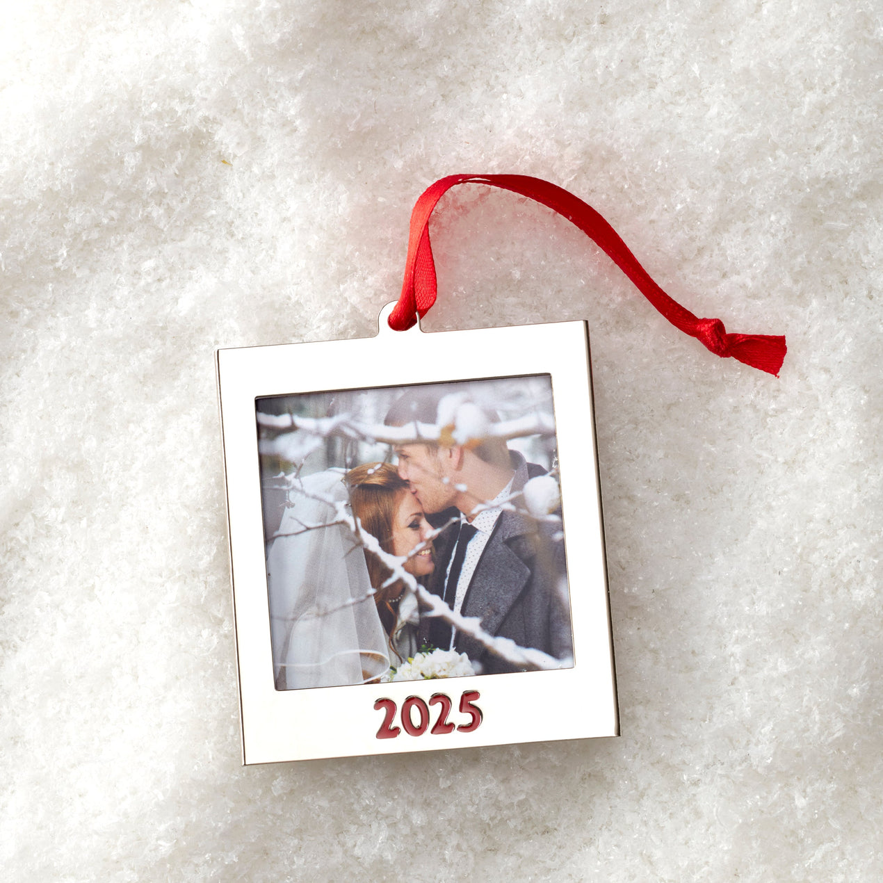 2025 Frame Silverplate Ornament