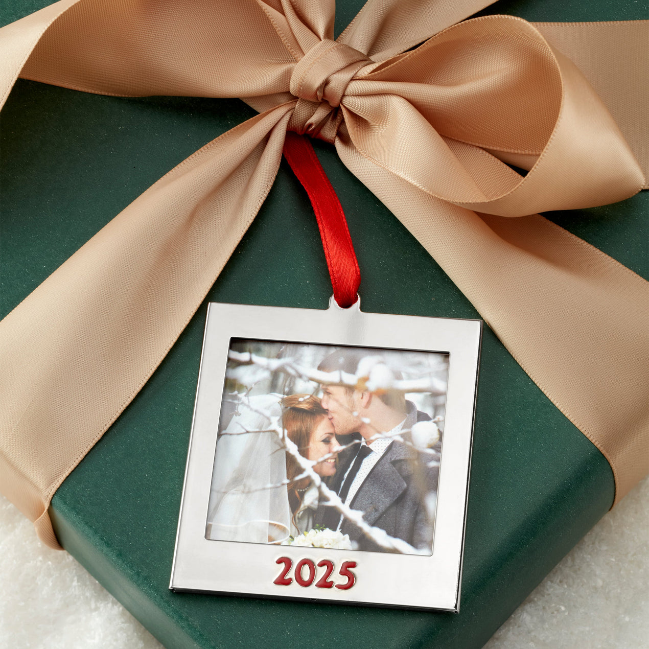 2025 Frame Silverplate Ornament