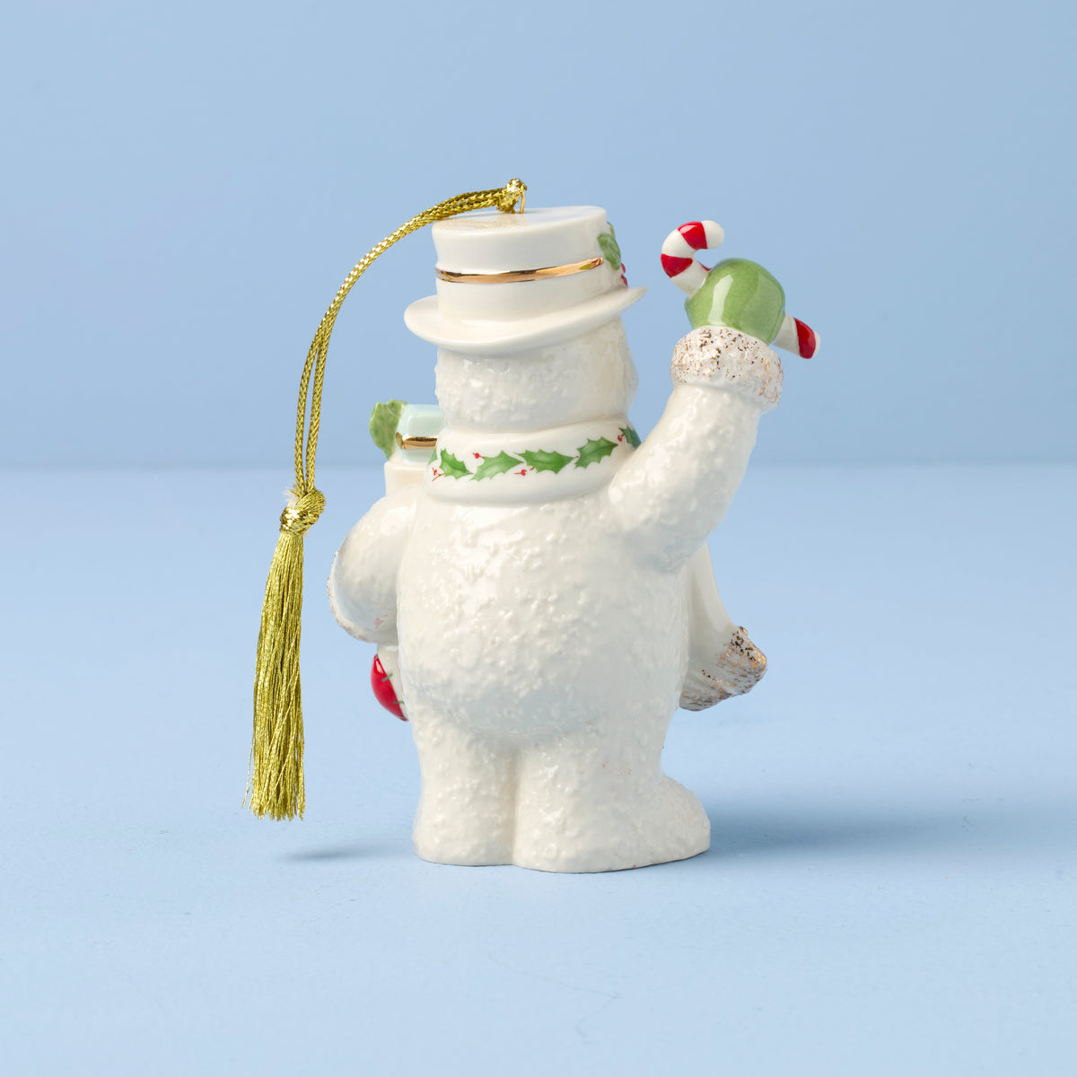 2025 Snowman With Stocking Ornament – Lenox Corporation