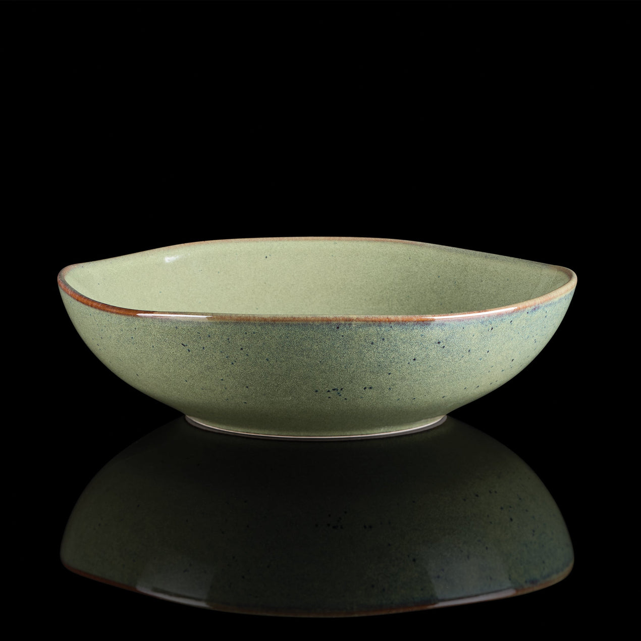 Organic Shades 2-Piece Serving Set, Green