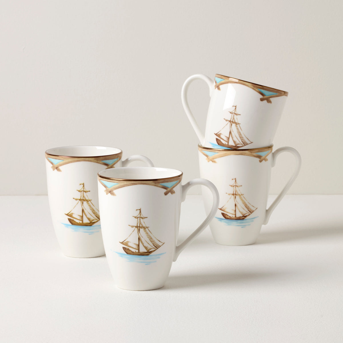 British Colonial Tradewind Mugs - Set of 4 – Lenox Corporation