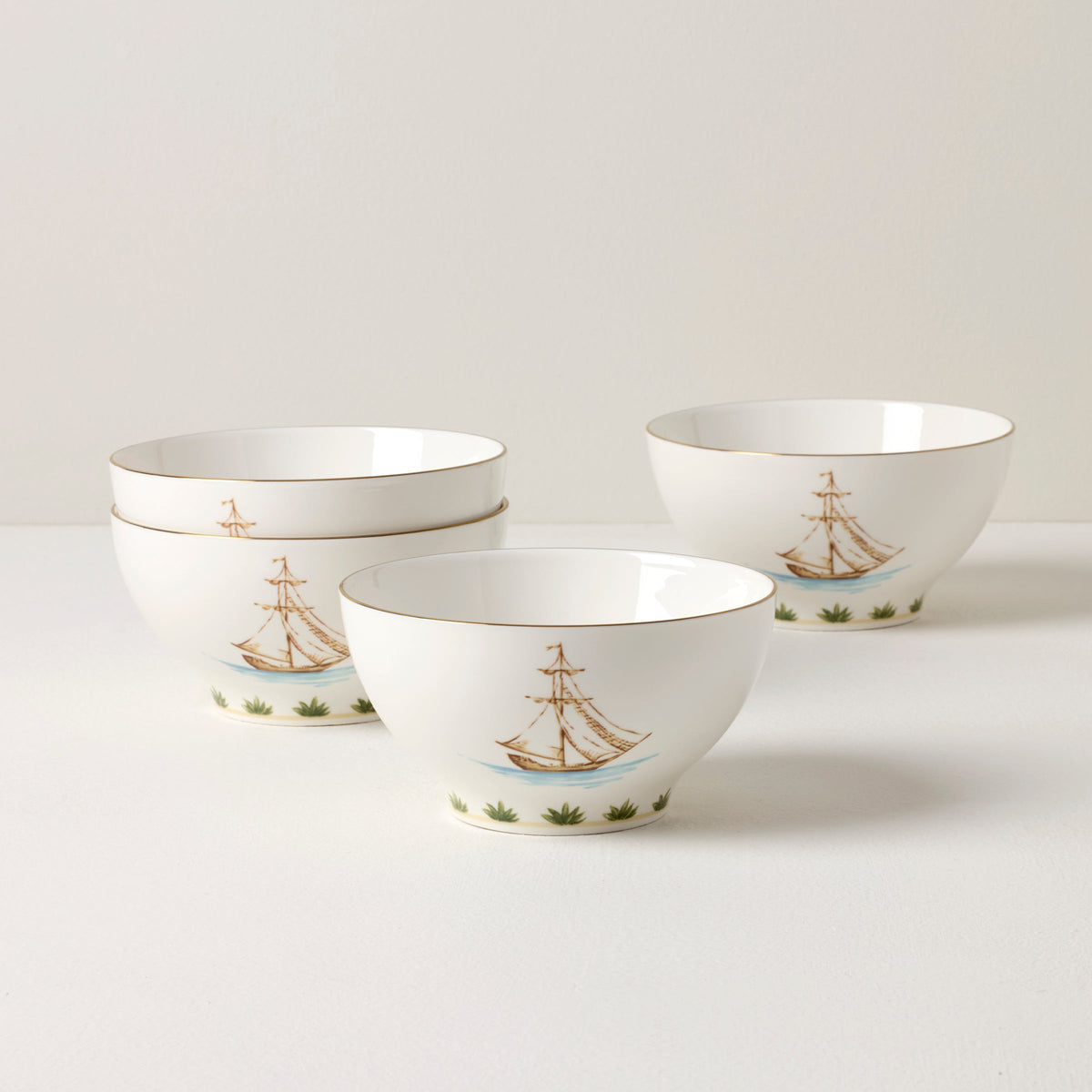 British Colonial Tradewind Rice Bowls - Set of 4 – Lenox Corporation
