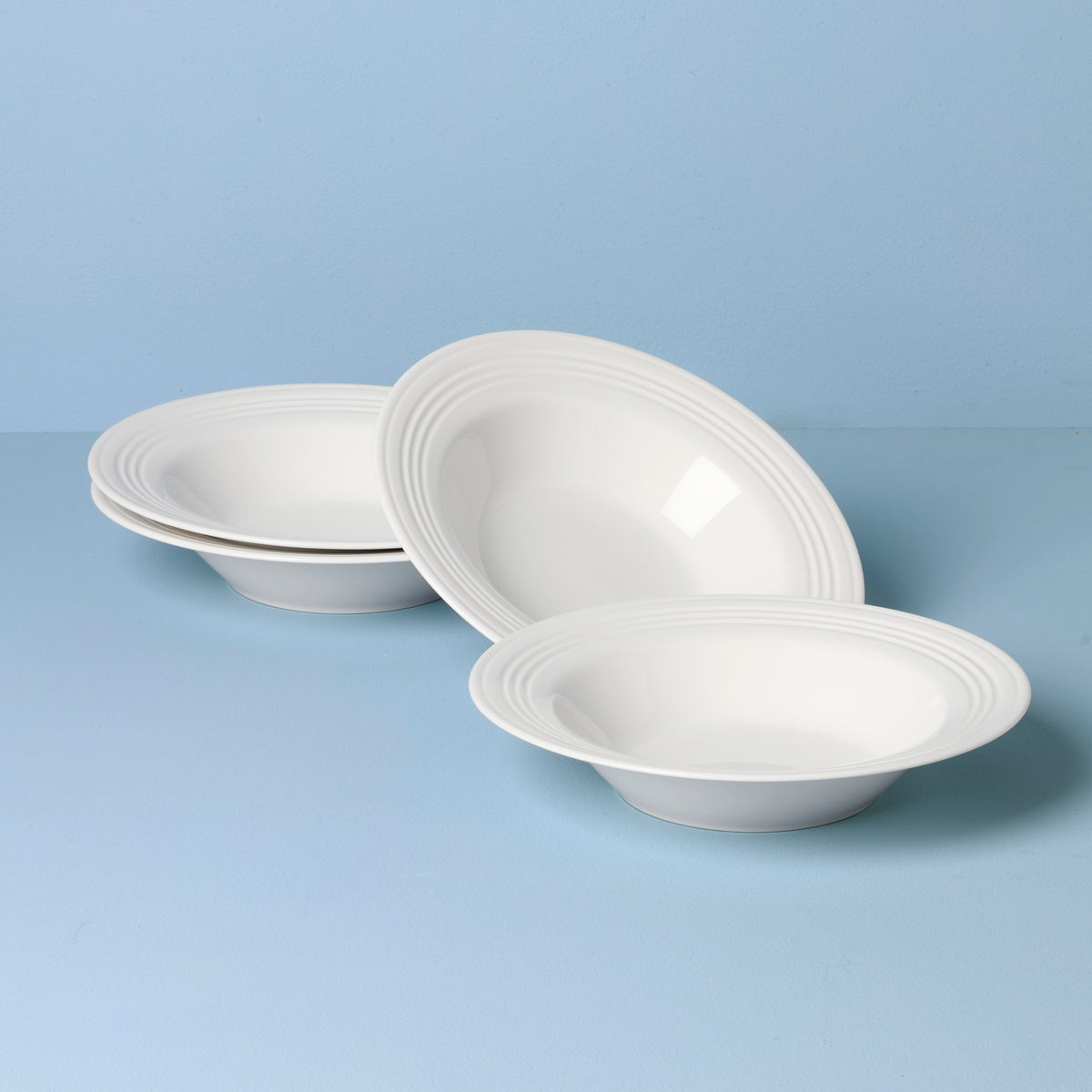 VALIEM BOWL-Ｌ Lucerne White Vegetable Bowl
