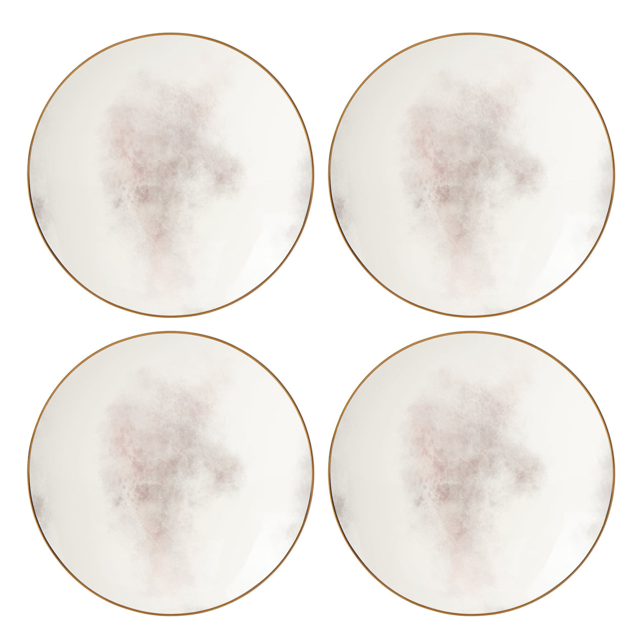 Trianna Coupe Salad Plates, Set of 4
