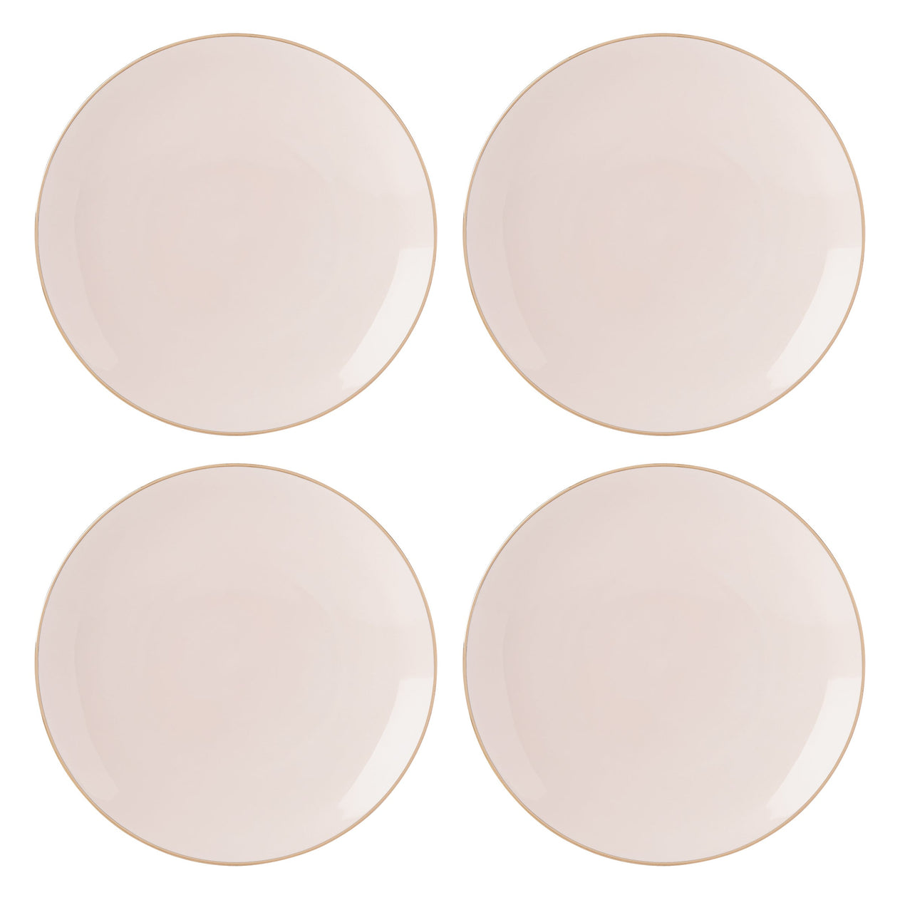 Trianna Coupe Dinner Plates, Set of 4