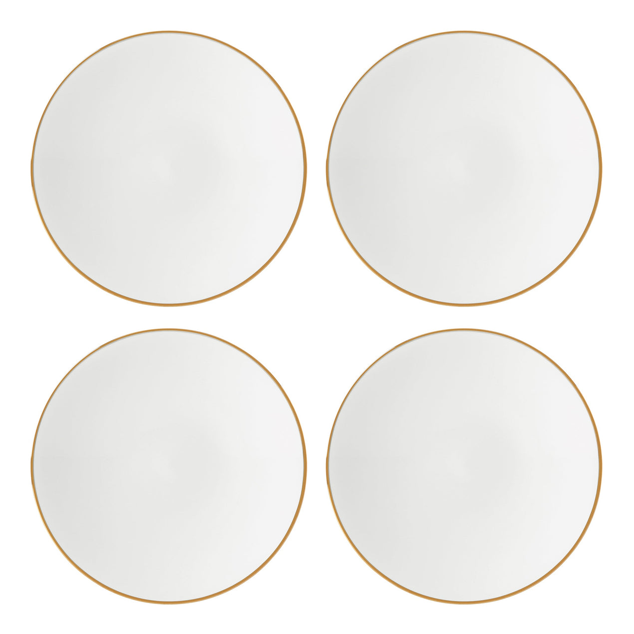 Trianna Coupe Salad Plates, Set of 4