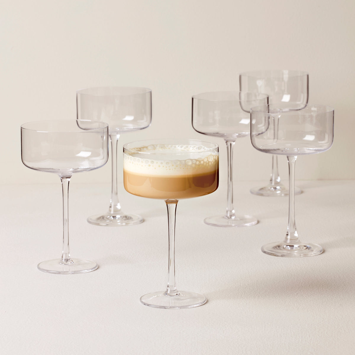 Tuscany Classics Straight Coupe Glasses - Set Of 6 – Lenox