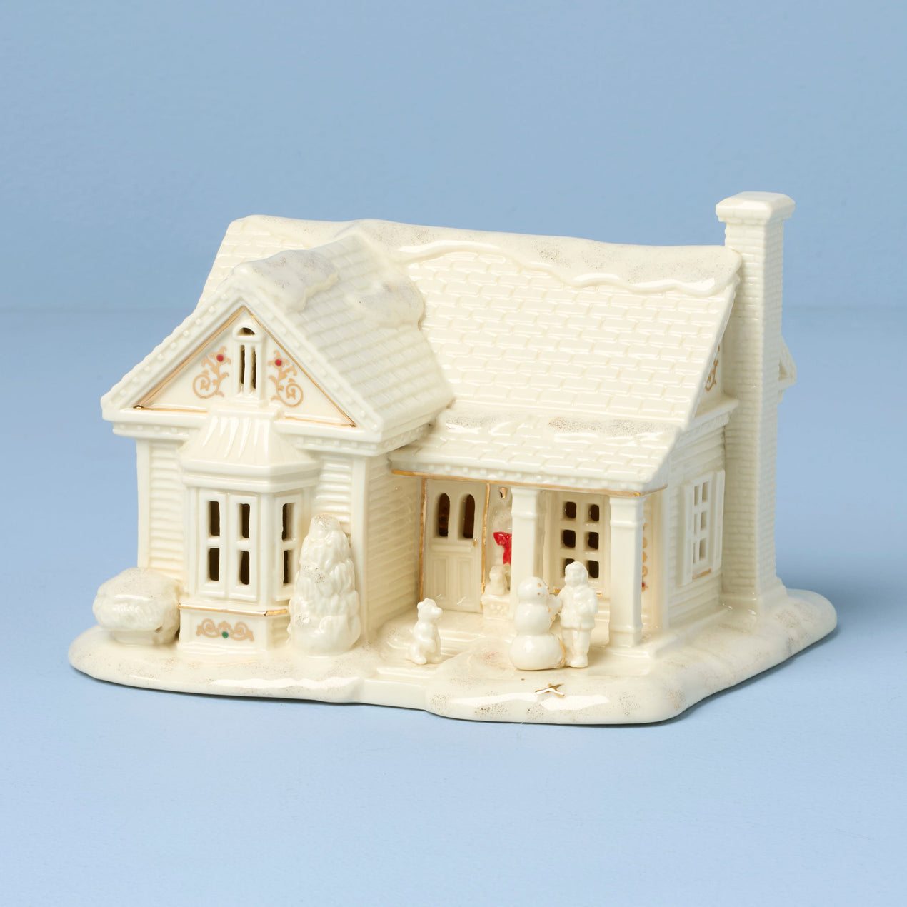 Mistletoe Park Lit Figurine 3-Piece Starter Set