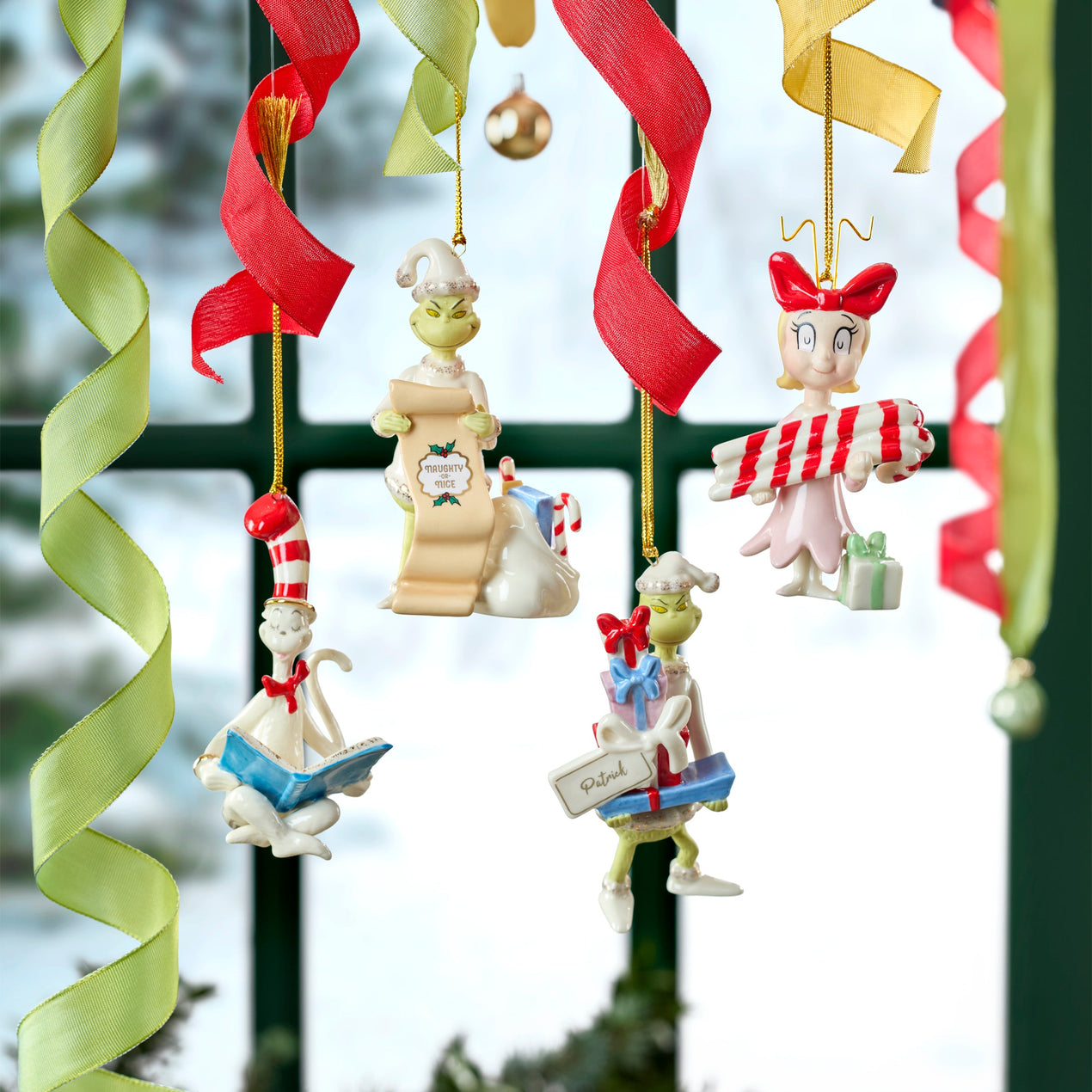 Personalized The Grinch With All The Gifts Ornament