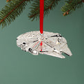 Millennium Falcon Metal Ornament