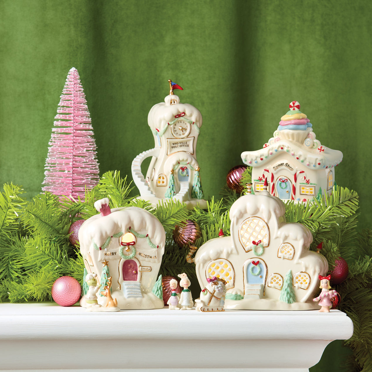 Who-Ville Sweet Shop Lit Figurine