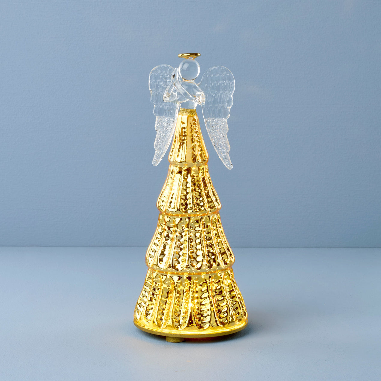 Radiant Light Lit Angel Figurine