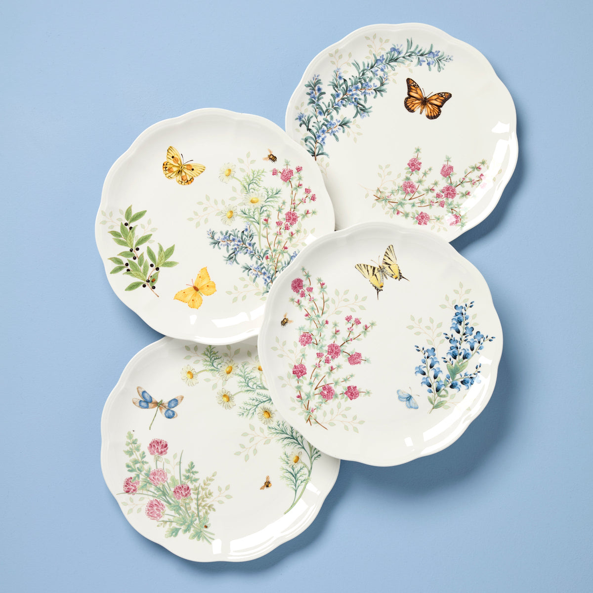 Butterfly Meadow Herbs Dinner Plates - Set of 4 – Lenox Corporation