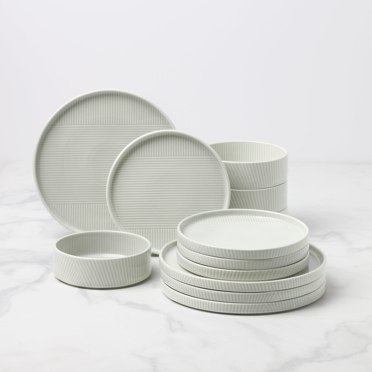 Modulus Vapor 12-Piece Dinnerware Set – Lenox Corporation