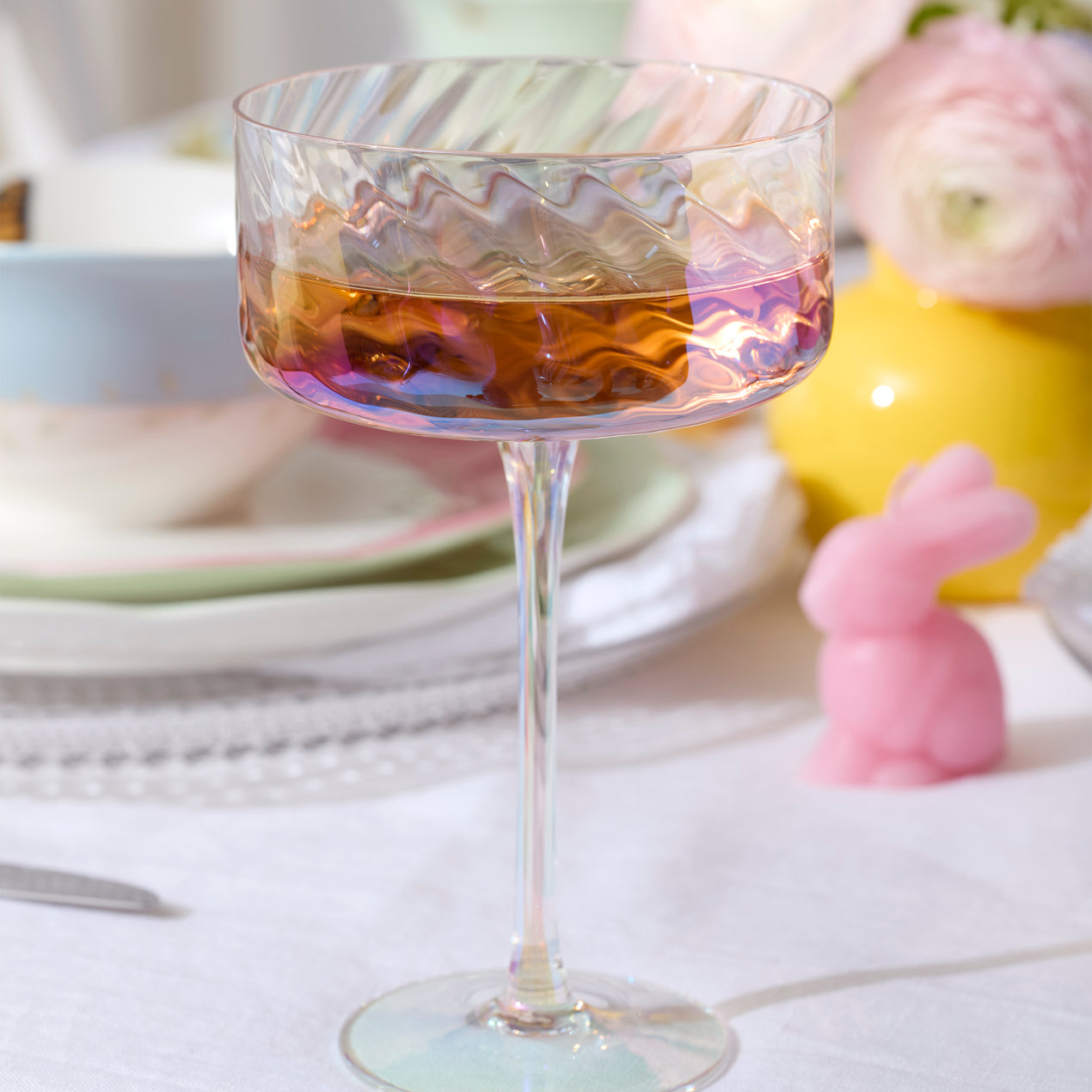 Tuscany Classics Iridescent Coupes, Set of 4