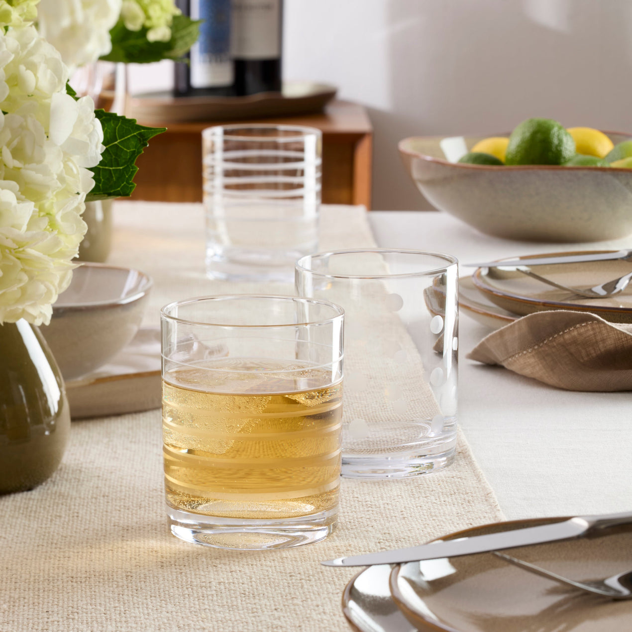 Mingle DOF Glasses, Set of 4