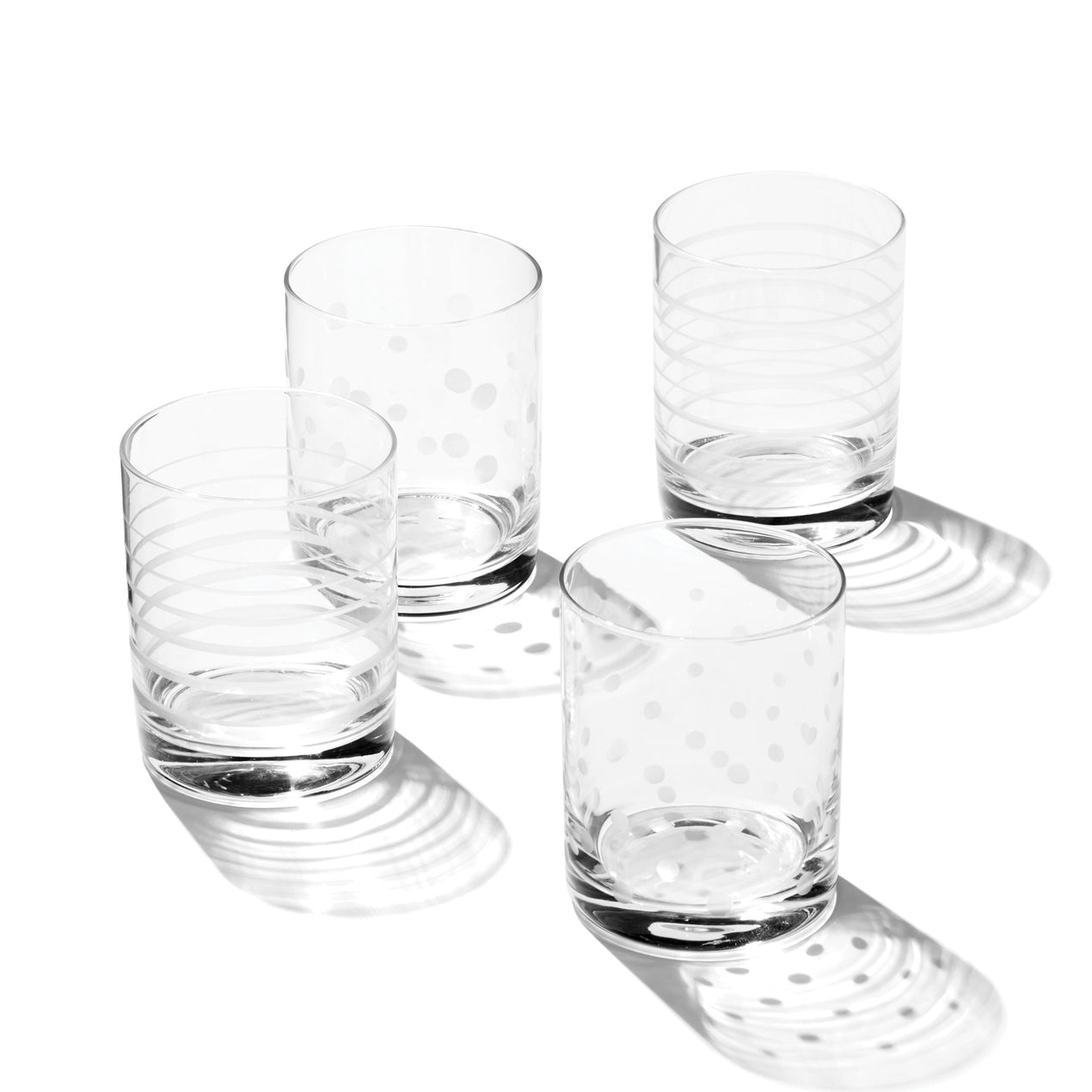 Mingle DOF Glasses, Set of 4