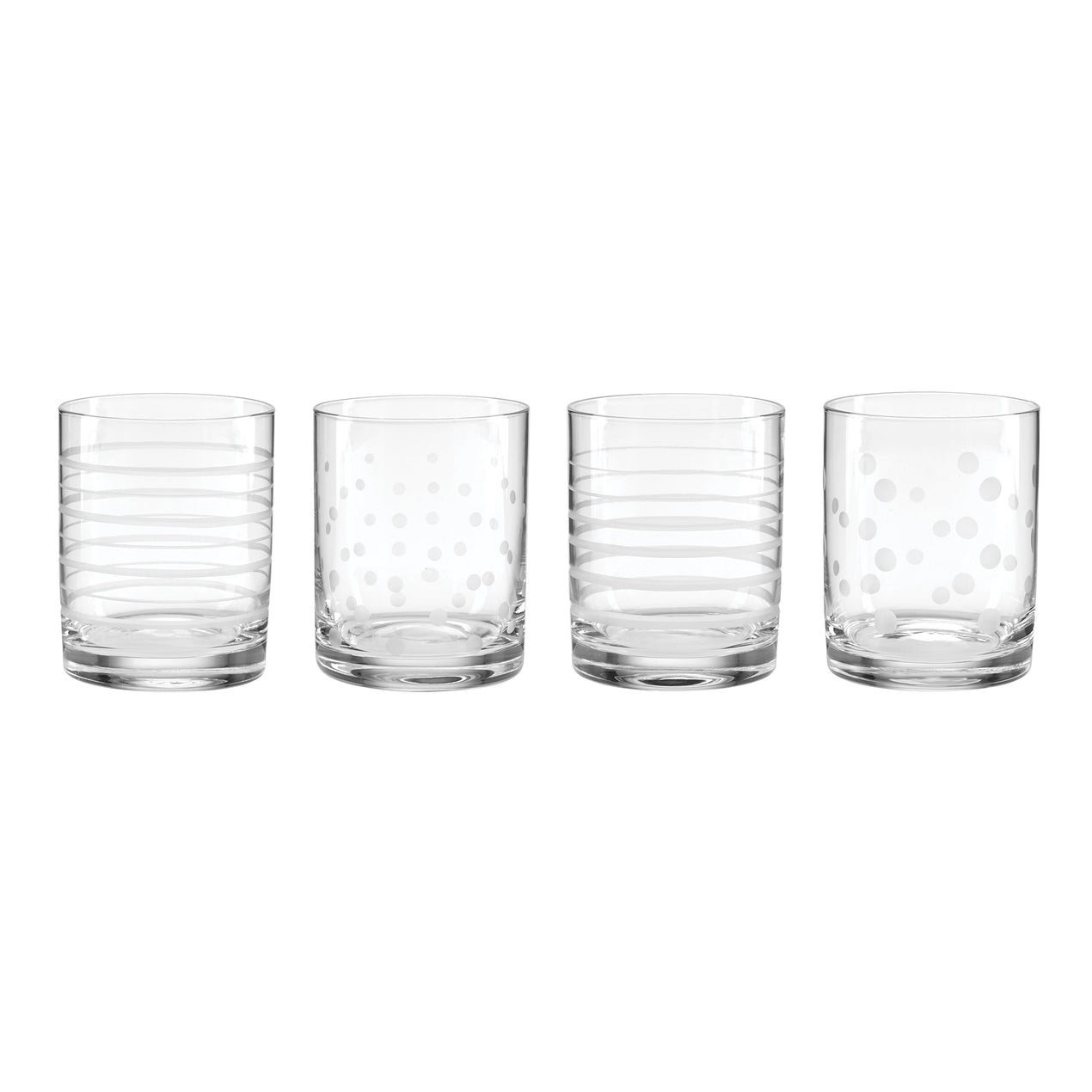 Mingle DOF Glasses, Set of 4