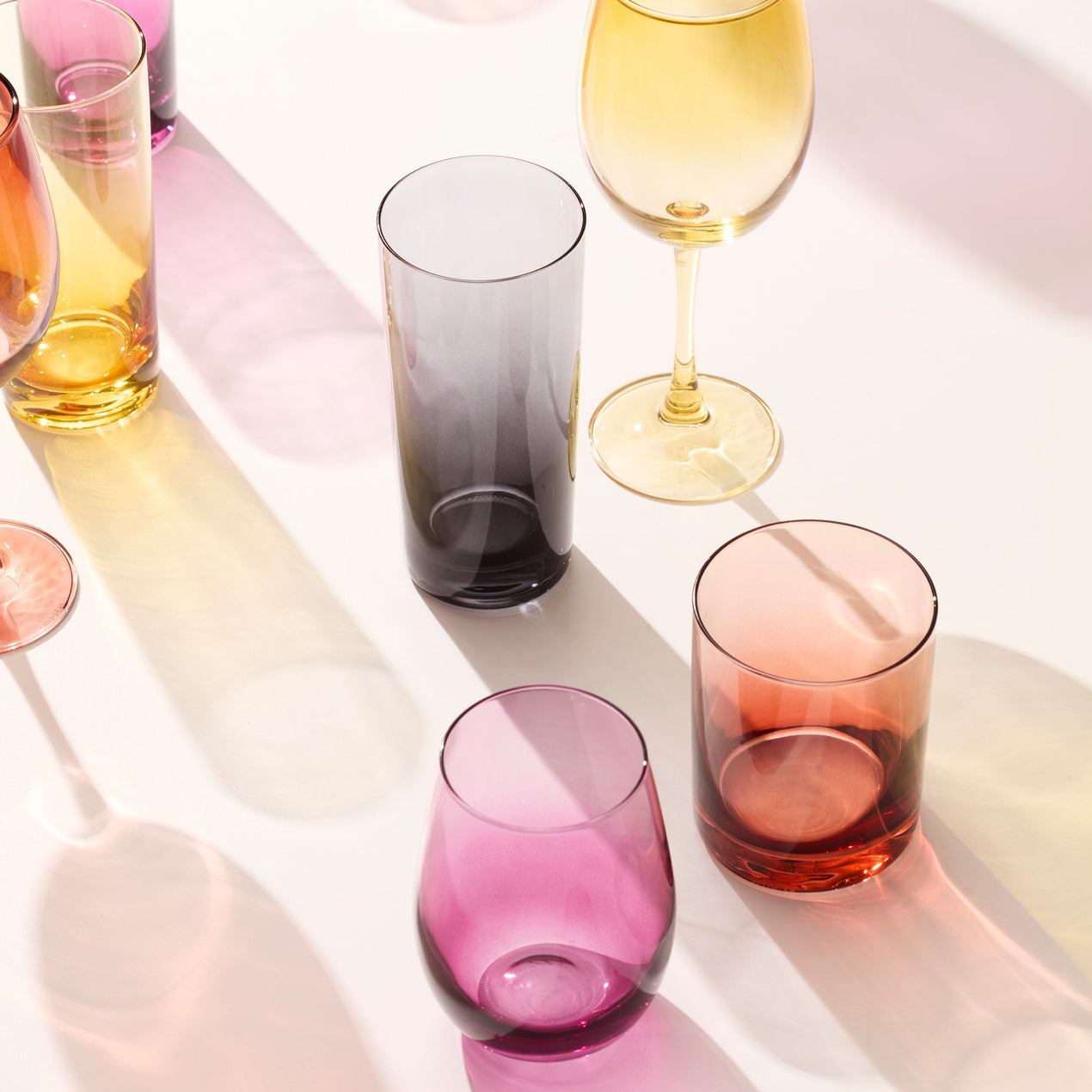 Golden Hour DOF Glasses, Set of 4