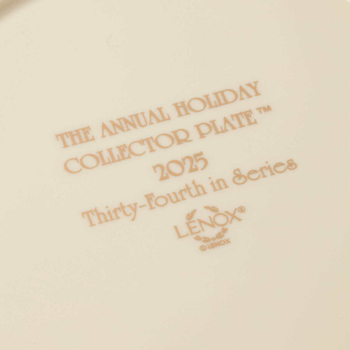 2025 Annual Holiday Plate Night Snow – Lenox Corporation