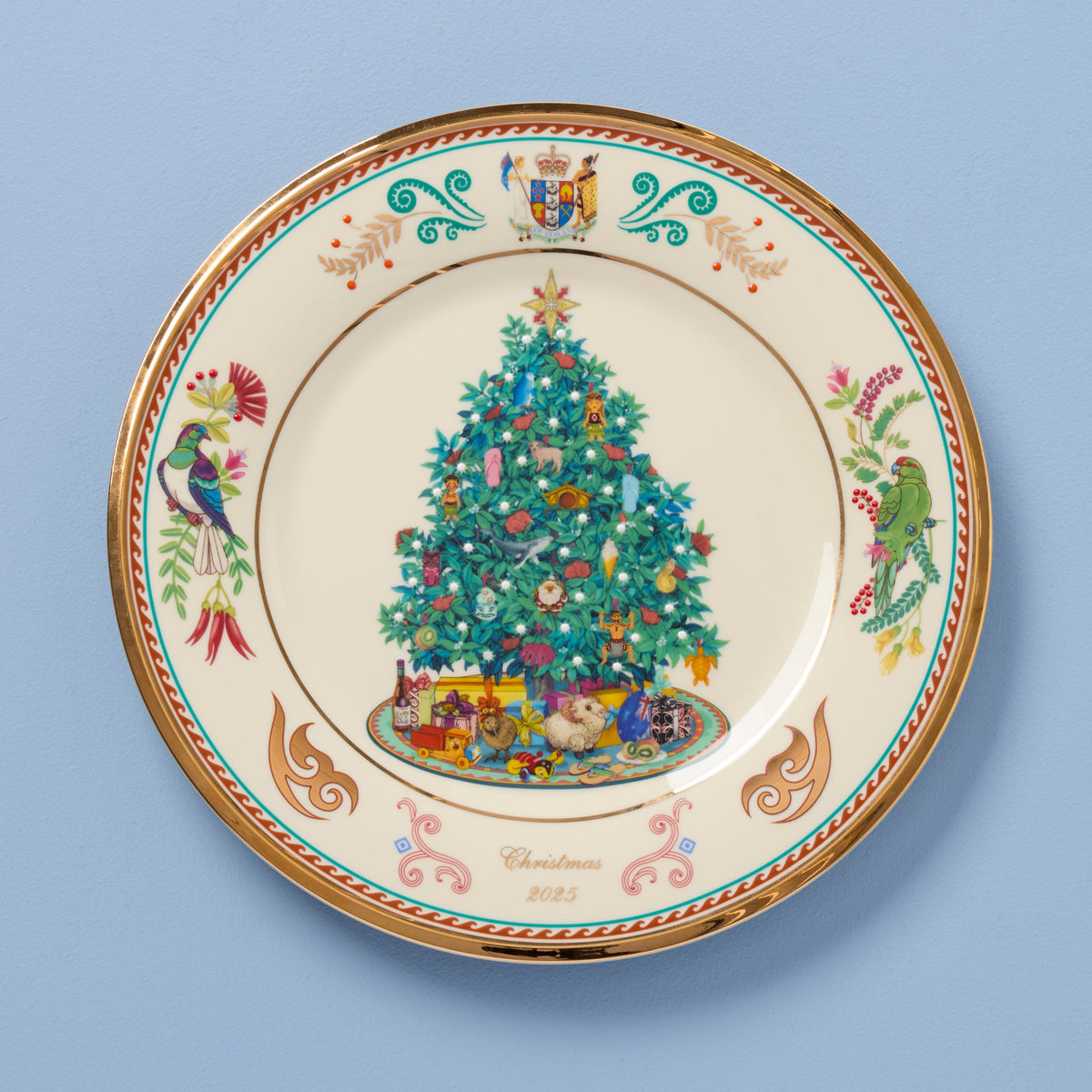 2025 Trees Around The World Plate New Zealand – Lenox Corporation